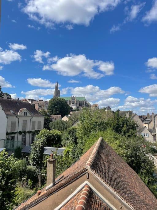Duplex Bord De L'Eure - Parking Inclus - Jolie Vue Sur La Cathedrale Apartamento Chartres Exterior foto